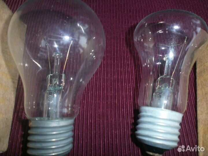 Лампы накаливания 60вт,100вт