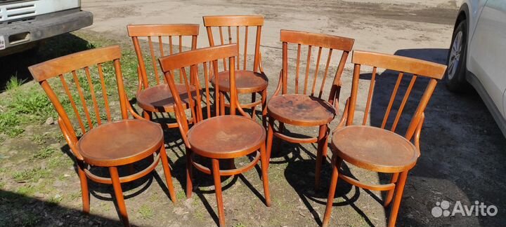 Стулья деревянные 6 штук