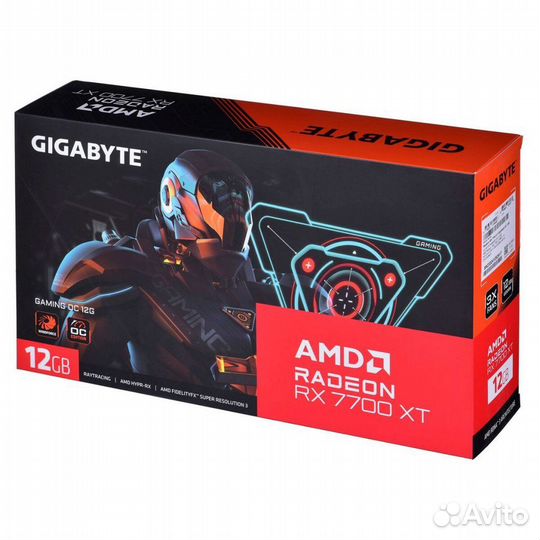 Видеокарта Gigabyte RX7700XT gaming OC 12GB новая