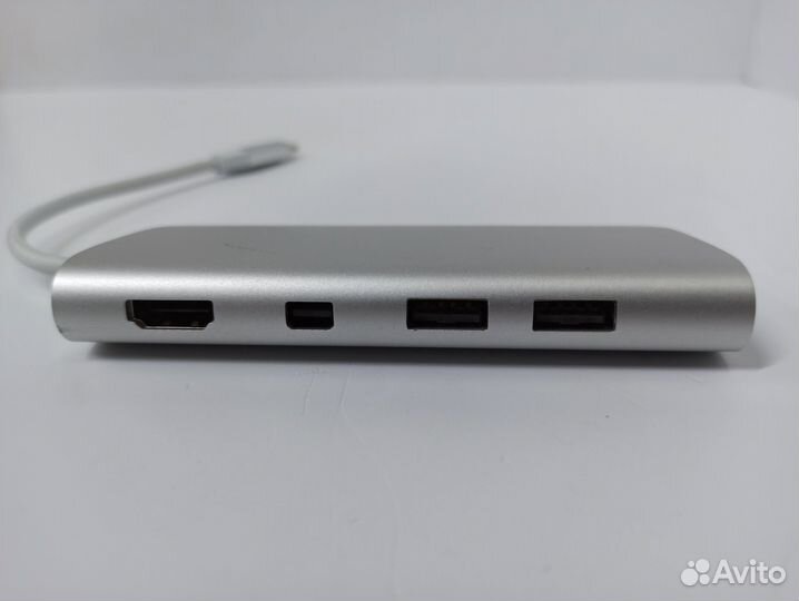 USB адаптер Satechi Aluminum Type-C ST-tcmm8PAM Се