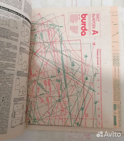 Журналы бурда моден 1990 год