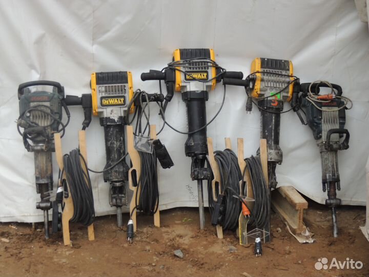 Аренда отбойных молотков, перфораторов