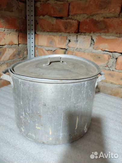 Кастрюля алюминиевая 10 литров