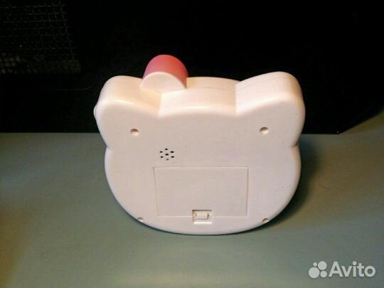 Часы настольные будильник Hello Kitty
