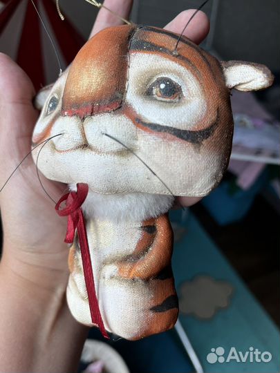 Тигренок грунтованый текстиль