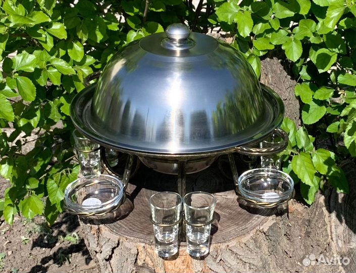 Садж Мармит посуда для подачи и подогрева шашлыка