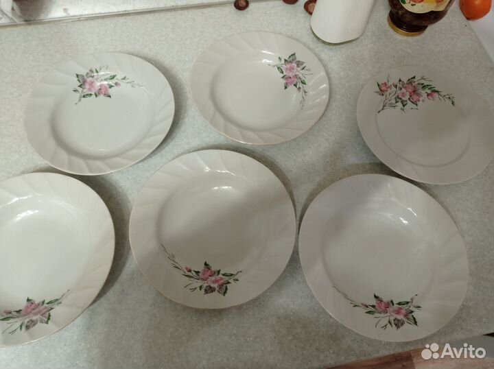 Тарелки 6 шт