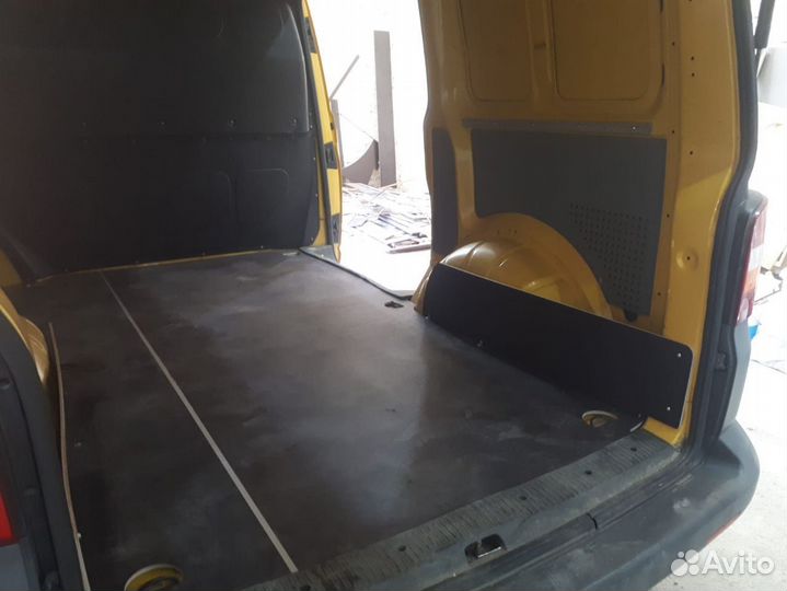 Обшивка кузова фургона volkswagen transporter t4