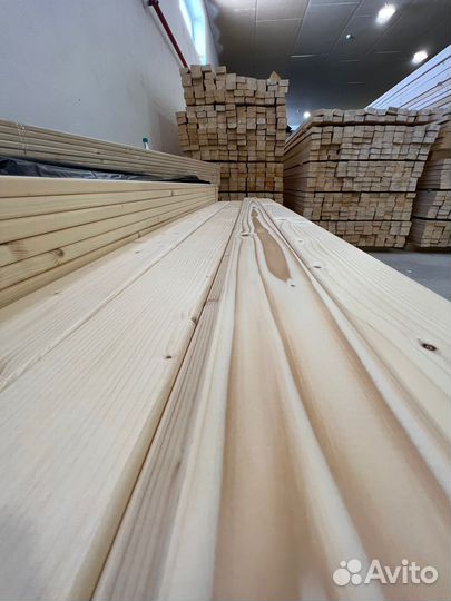 Планкен прямой за м2 20 мм 125 мм 3000 мм, ав