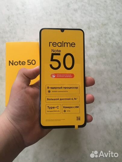 realme Note 50, 3/64 ГБ