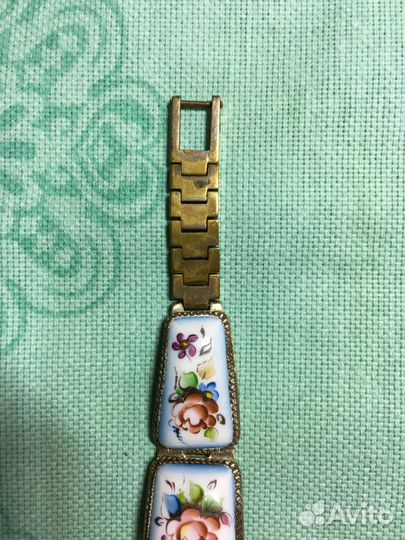Часы женские финифть