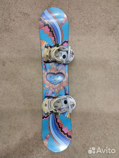 Сноуборд Burton Chicklet125с креплениями изЯпонии