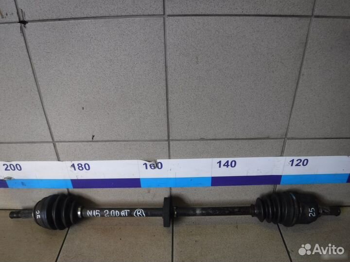 Полуось передняя правая Nissan Almera