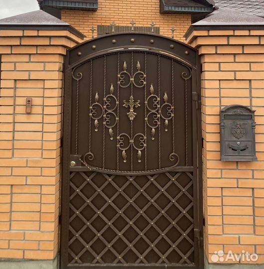 Кованые ворота и калитки