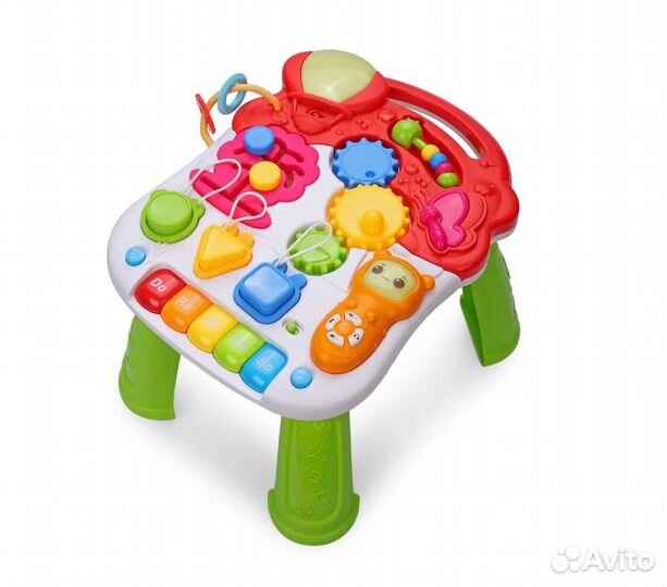 Каталка-ходунки детские (развивающий центр 3 в 1)