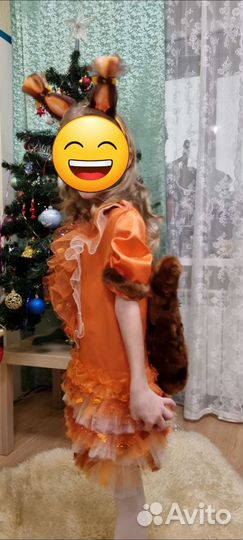 Костюм Белки. Р.116-128 очень красивый