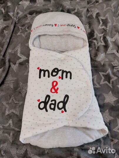 Конверт на выпеску новорожденного