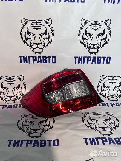 Задний фонарь левый на Renault Logan 2