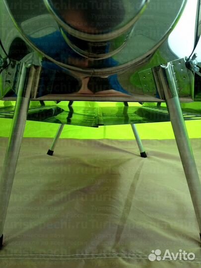 Печь для палатки Пошехонка Средняя на 30 л. c 3D э