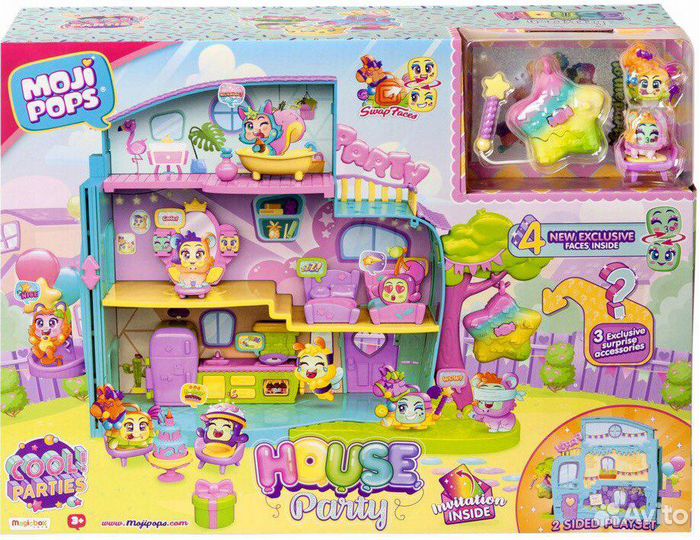 Moji pops party house 2 фигурки