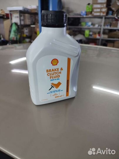 Тормозная жидкость Shell DOT4 500мл