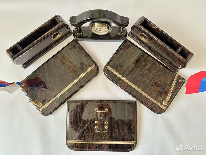 Настольный набор руководителя большой, камень