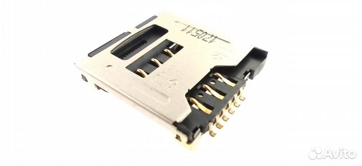 Разъем для sim-карты + MicroSD для Samsung S5230