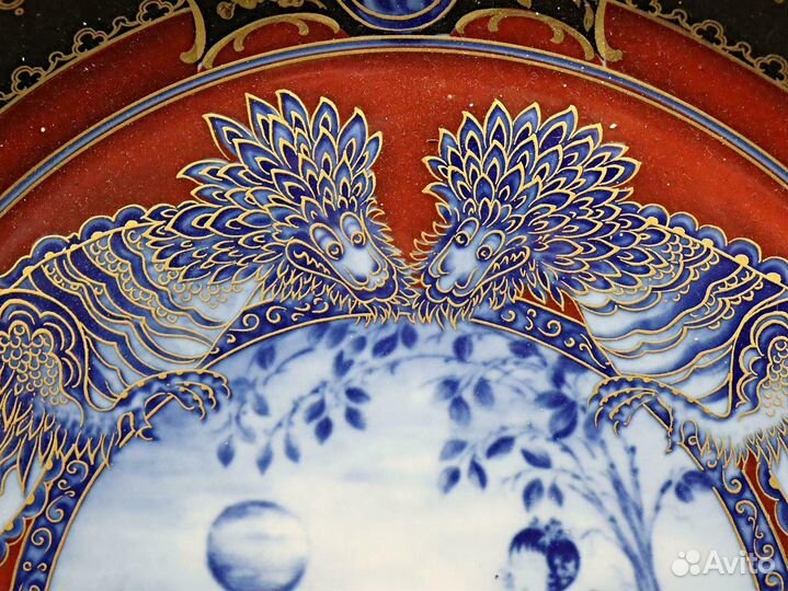 Тарелка.Kaiser.Сиам.Панно.Германия.Восточная