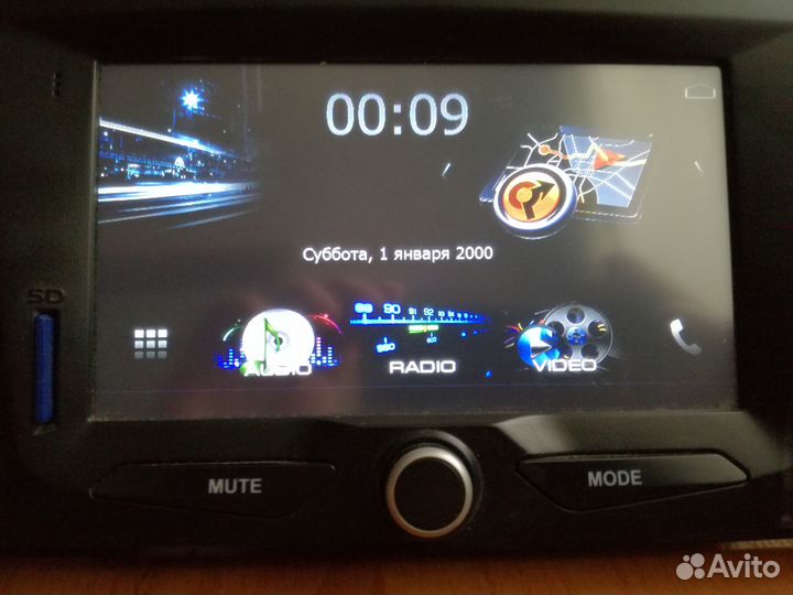 Мультимедиа штатная 2190 2DIN для Датсун, Гранта