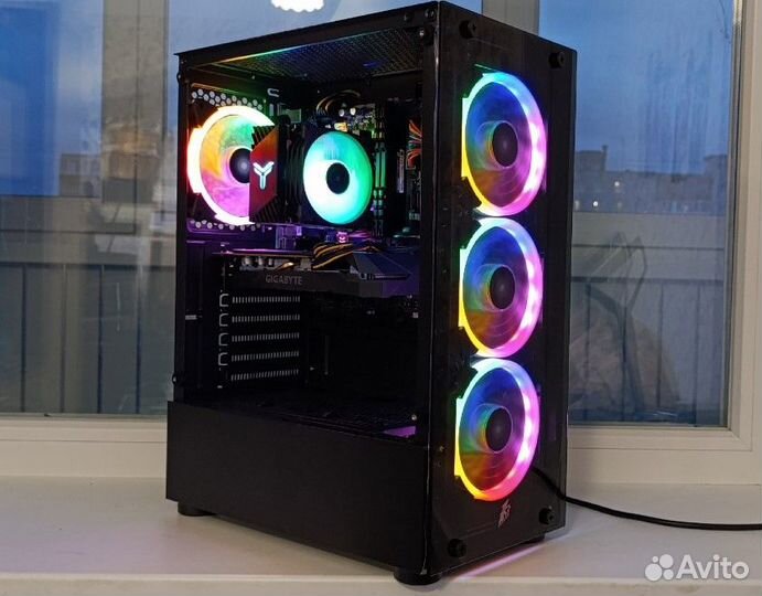 Игровой пк Core i3-10100f\RTX2060 6Gb\756Gb\16 Gb