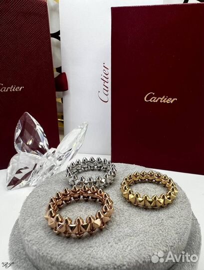 Кольцо cartier clash