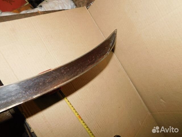 Старинная коса для покоса травы СССР, клеймо 1961