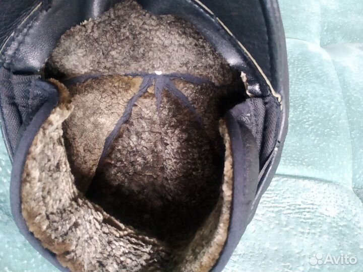 Мужская кожаная кепка zaza