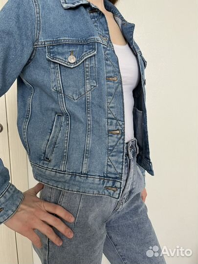 Джинсовая куртка mango джинсовка mng