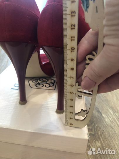 Туфли женские замшевые