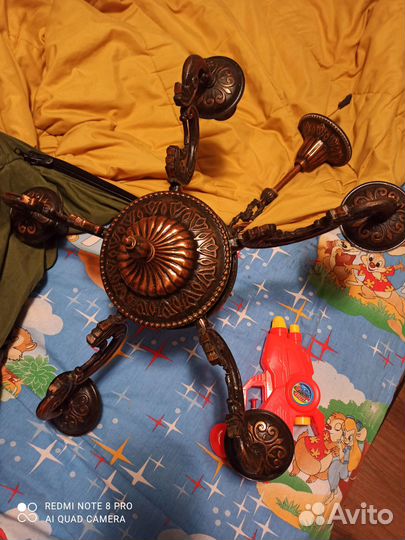 Люстра потолочная винтаж