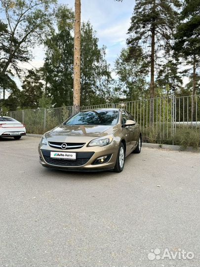 Opel Astra 1.6 МТ, 2014, 162 650 км