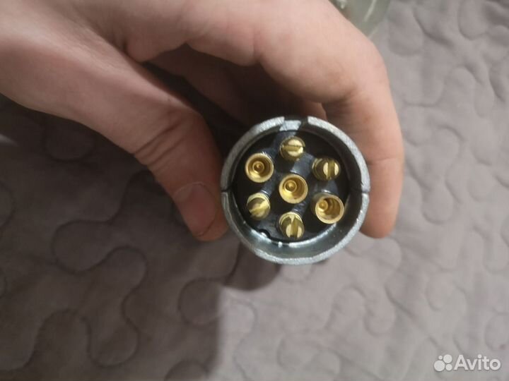 Разъем пс300А3 розетка и вилка СССР для прицепа