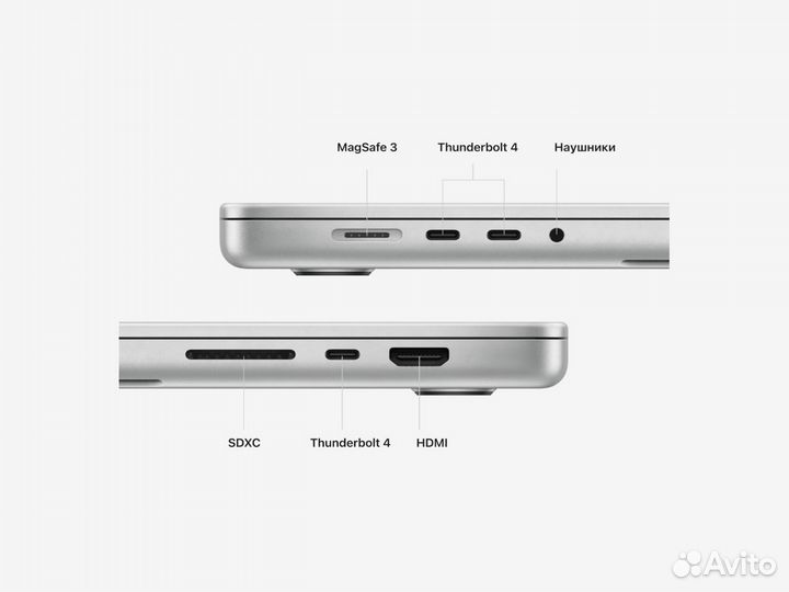 MacBook Pro 14 mkgt3 Silver (M1 Pro/16GB/1TB)