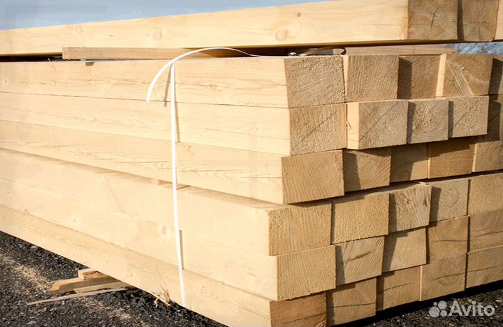 Доска обрезная 1-2сорт