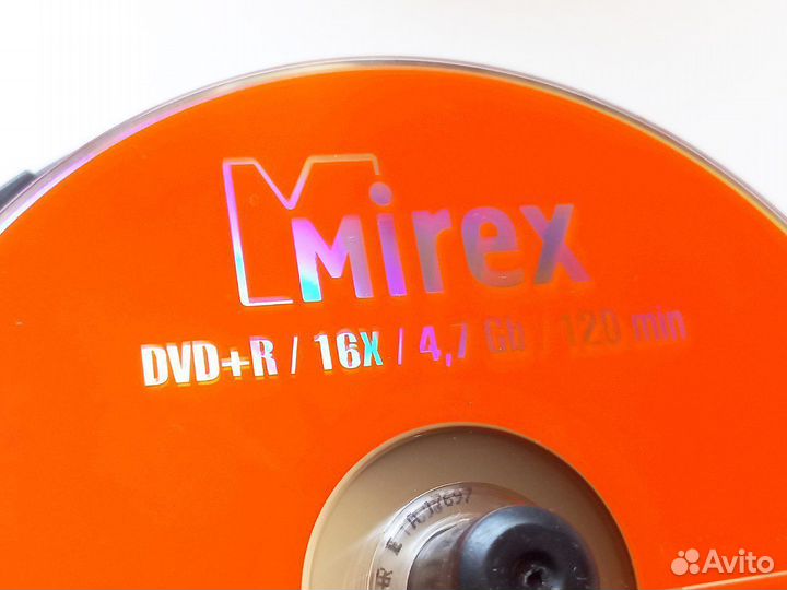 DVD+R болванки Mirex (19 штук)