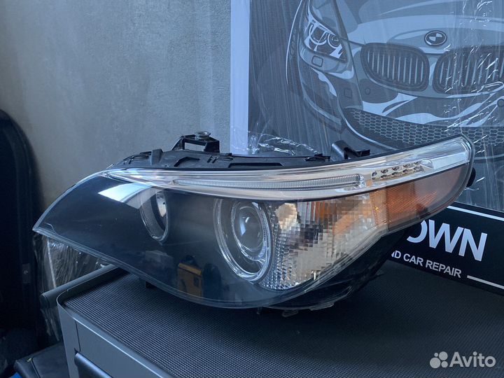 Фара левая адаптив BMW E60 дорест