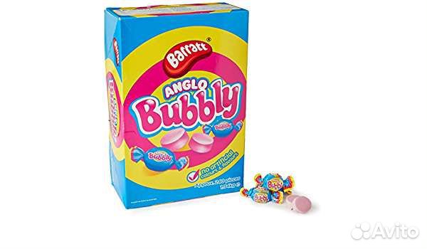 Жевательная резинка Anglo Bubbly Gum поштучно