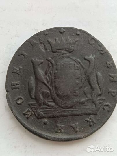Монеты Сибирь пять копеек