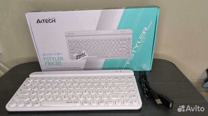 Клавиатура беспроводная A4Tech Fstyler FBK30