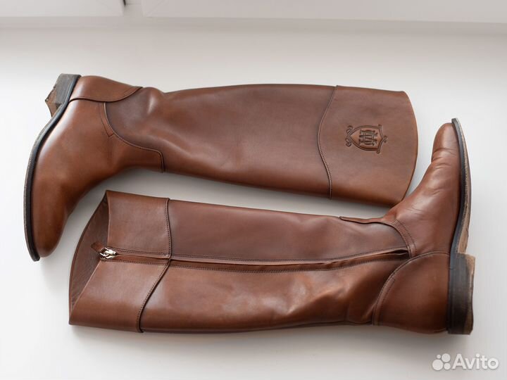 Сапоги женские натуральная кожа демисезонные Massi