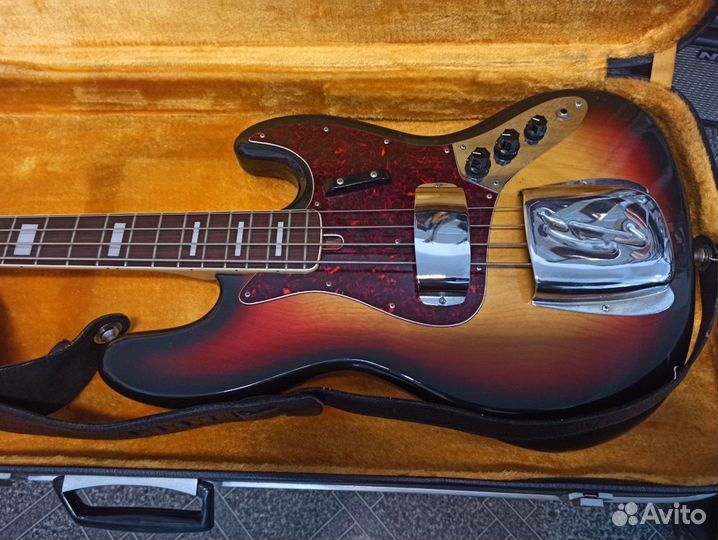 Японский бас Greco (Gneco) JazzBass 1972 года