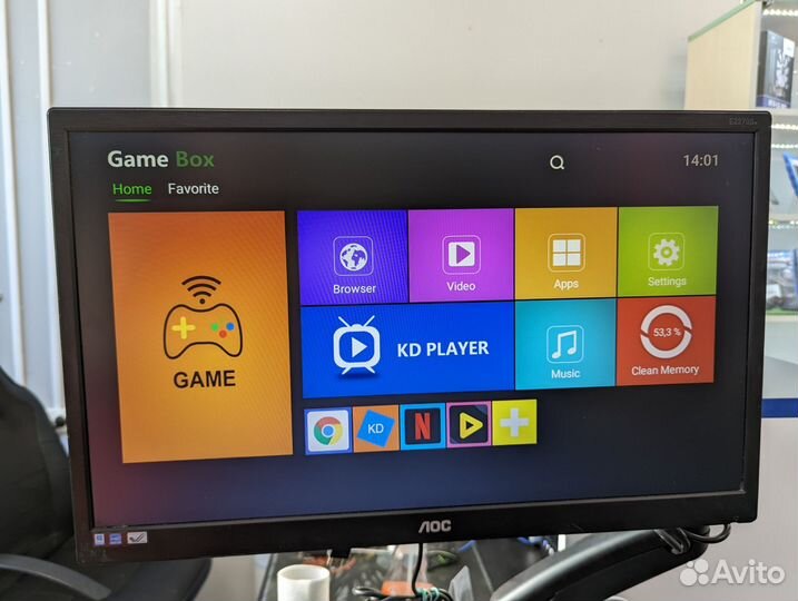 Игровая приставка Game Box 8K Android TV Stick M98