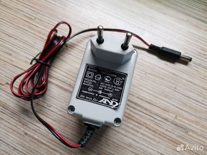 Блок питания AND AC-220-S-6-500