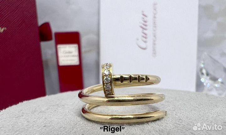 Кольцо гвоздь Cartier Juste un Clou